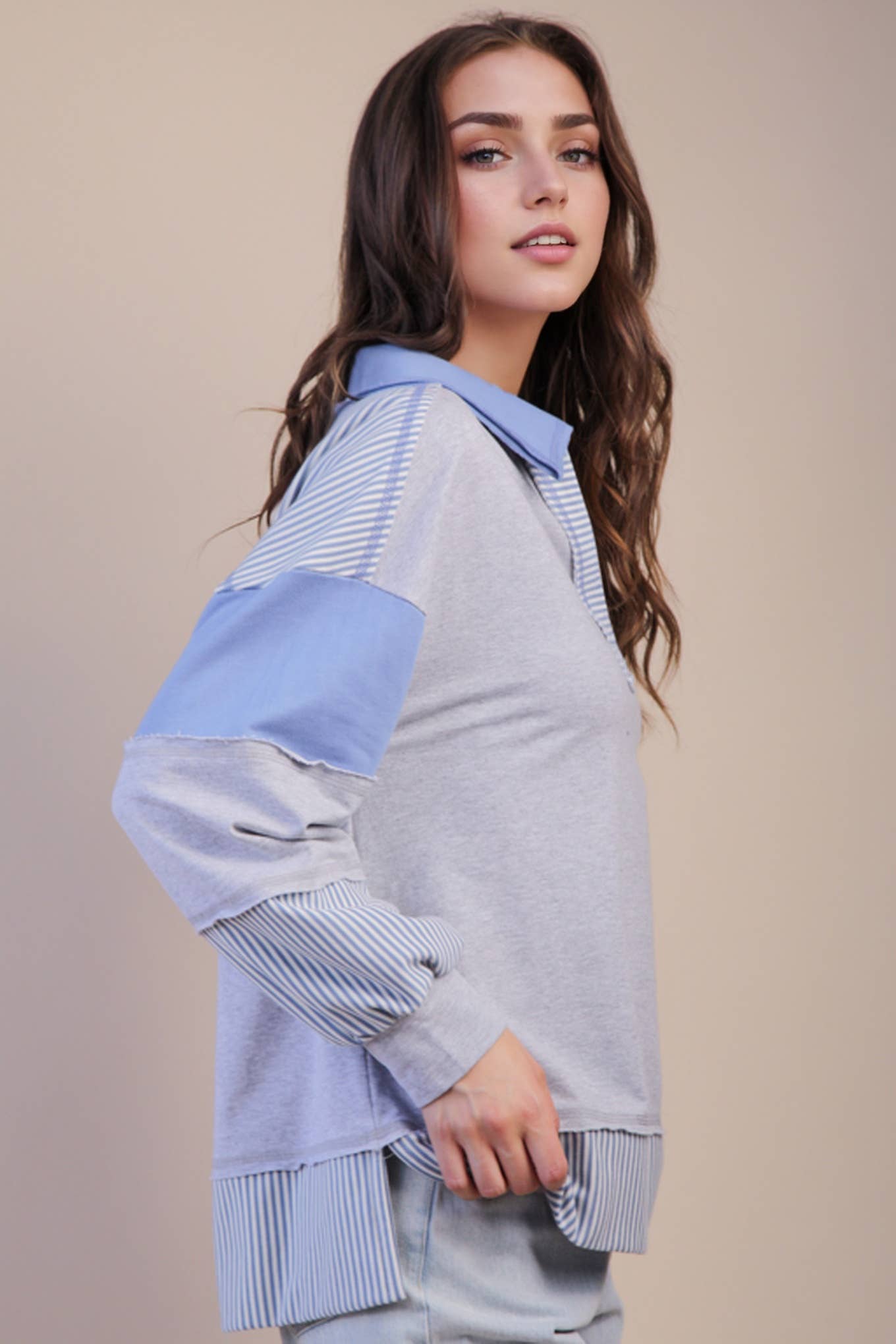 Color Block Sweatshirt