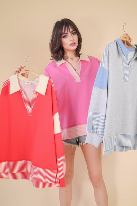 Color Block Sweatshirt