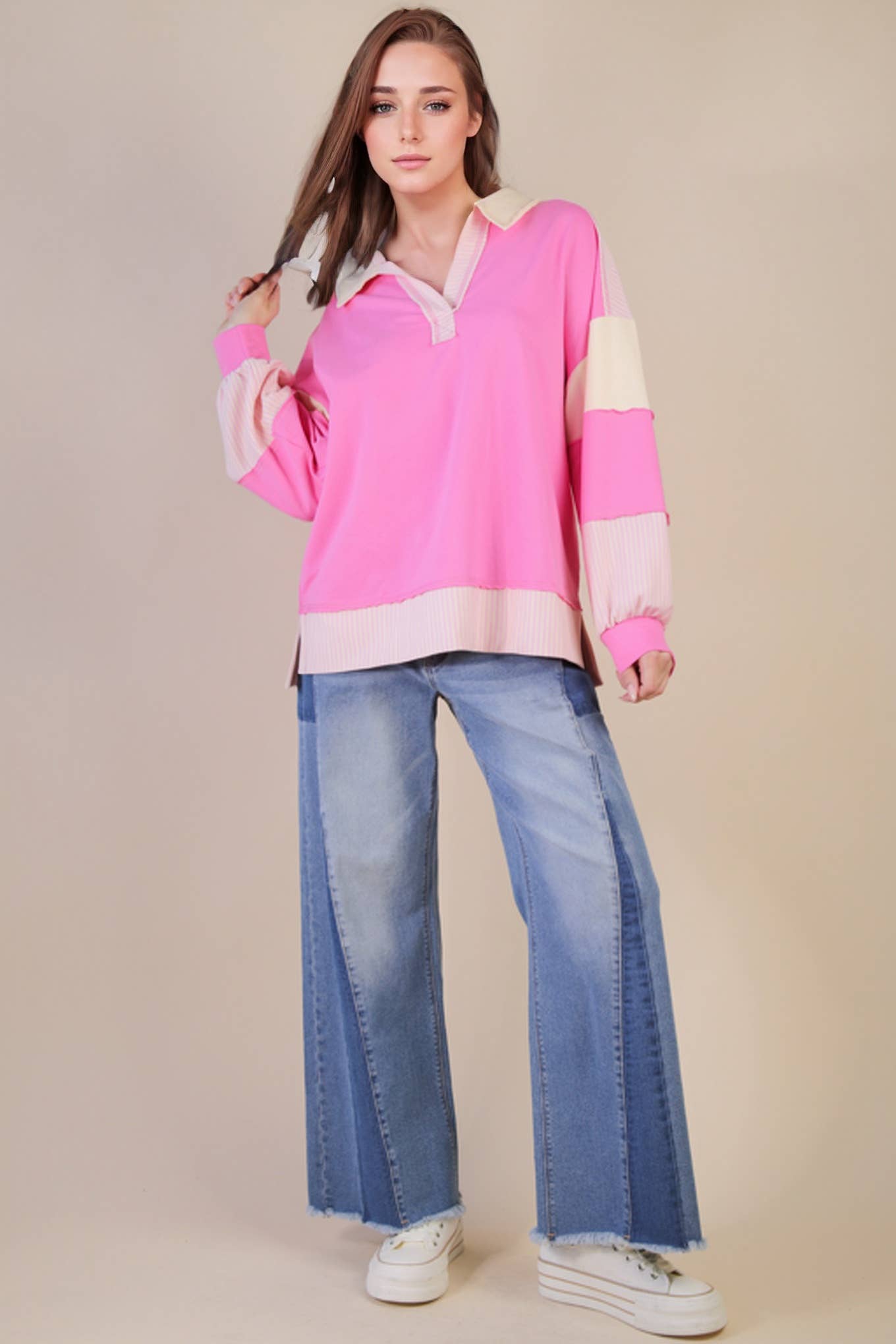 Color Block Sweatshirt