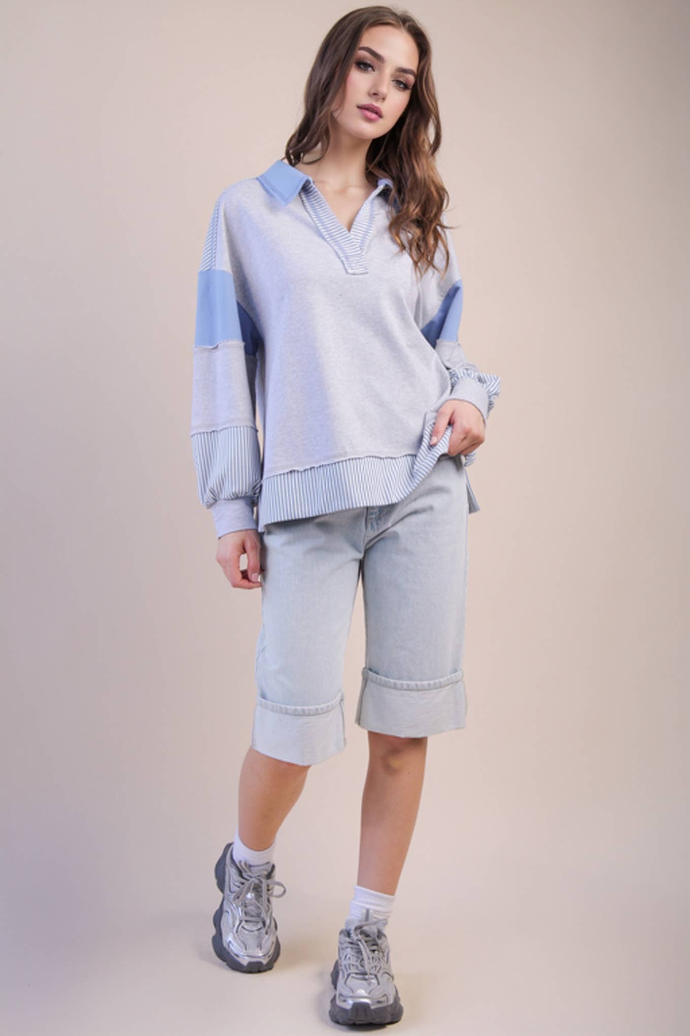 Color Block Sweatshirt