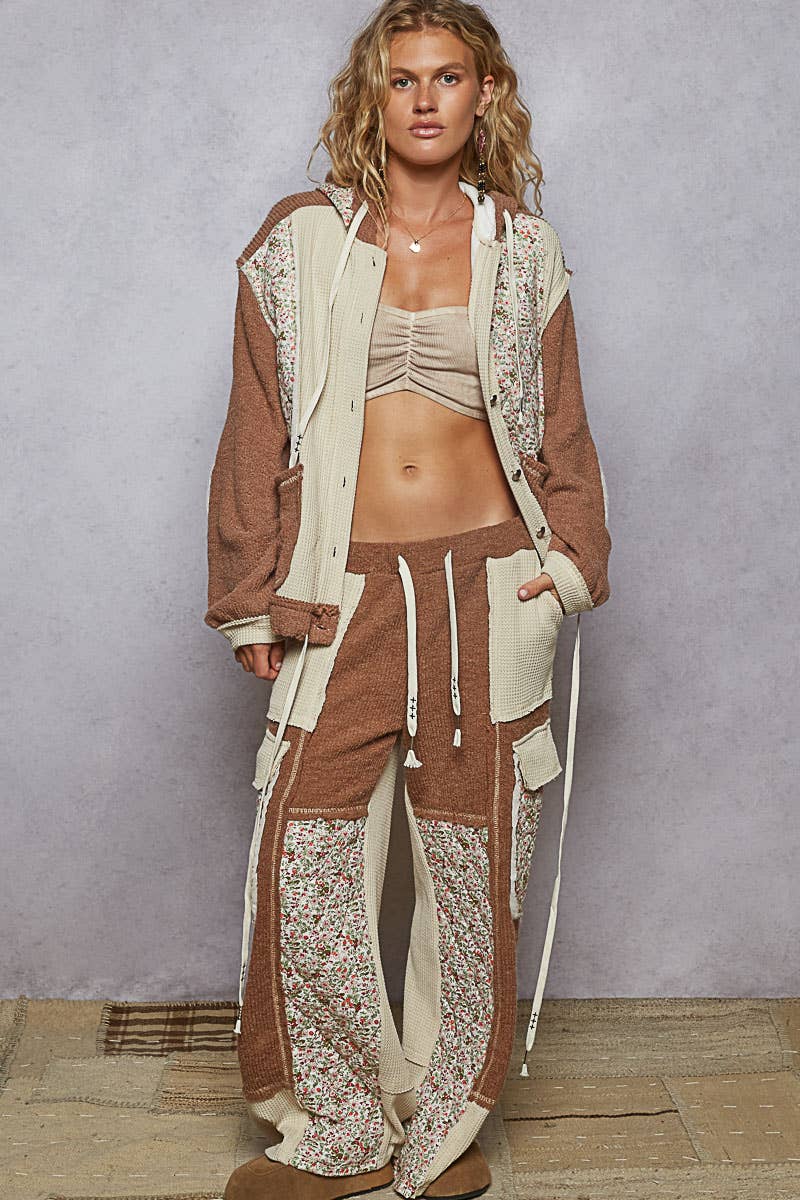 floral hoodie-Q9