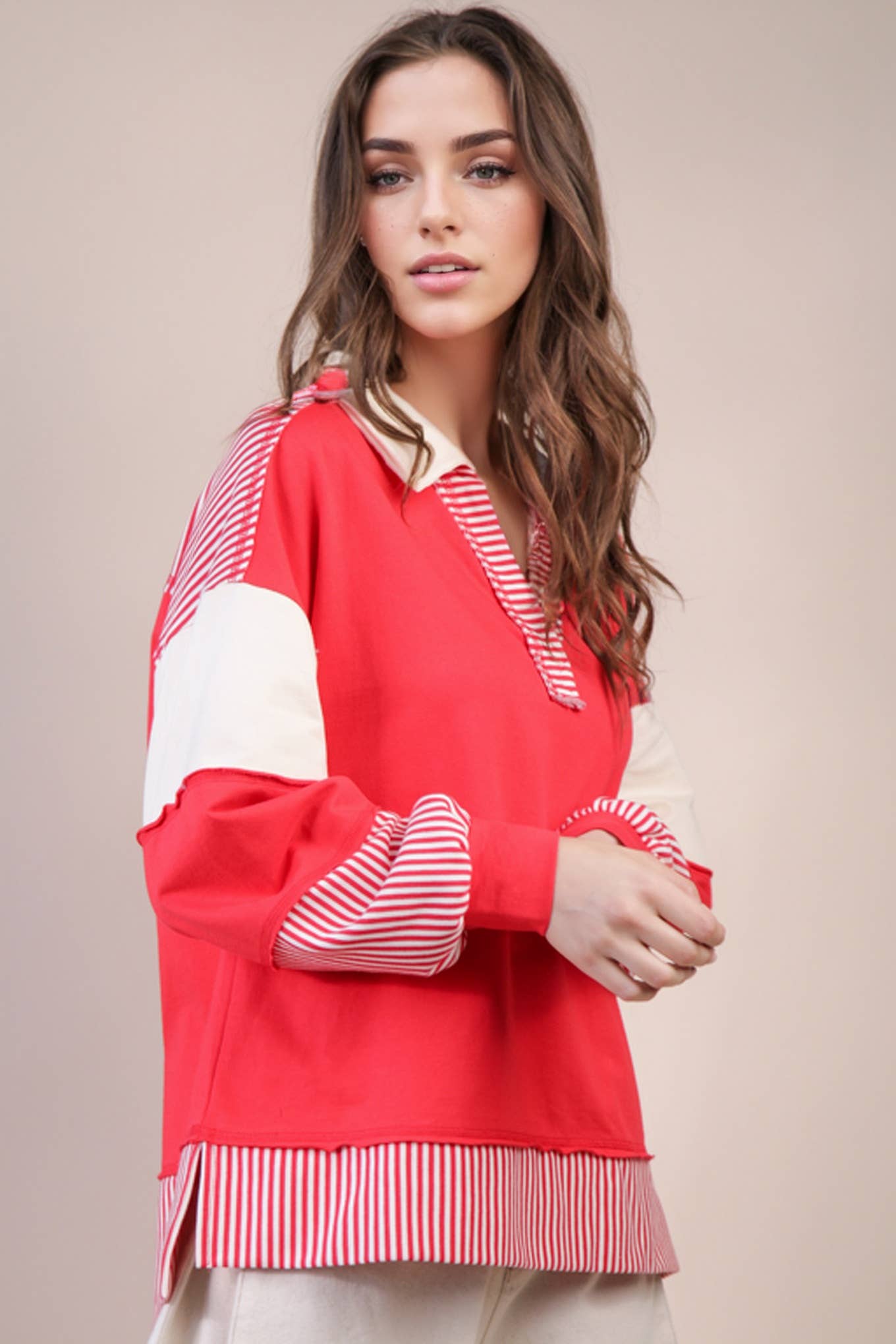 Color Block Sweatshirt