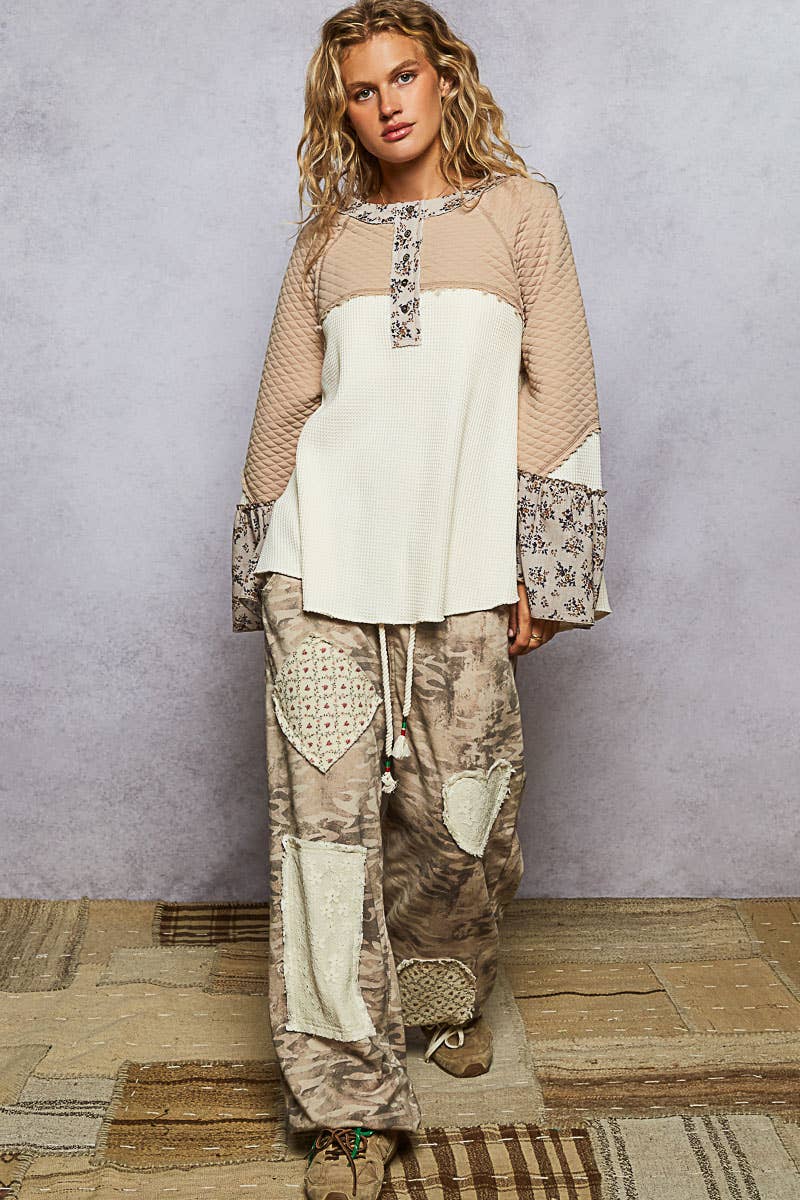 Quilted gauze knit-Q20