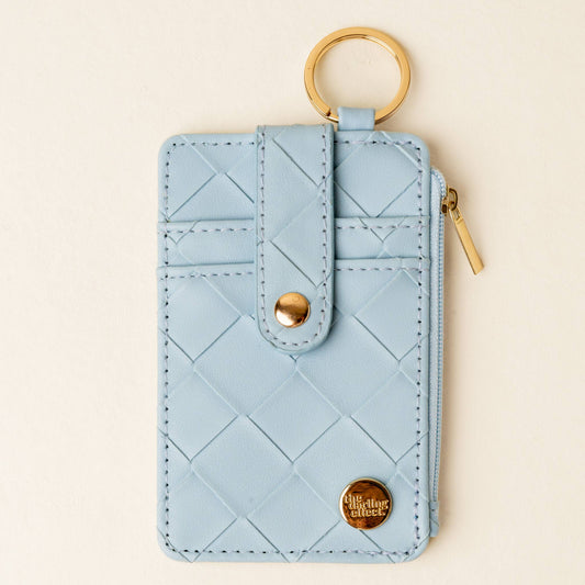 Woven Wallet blue-N39