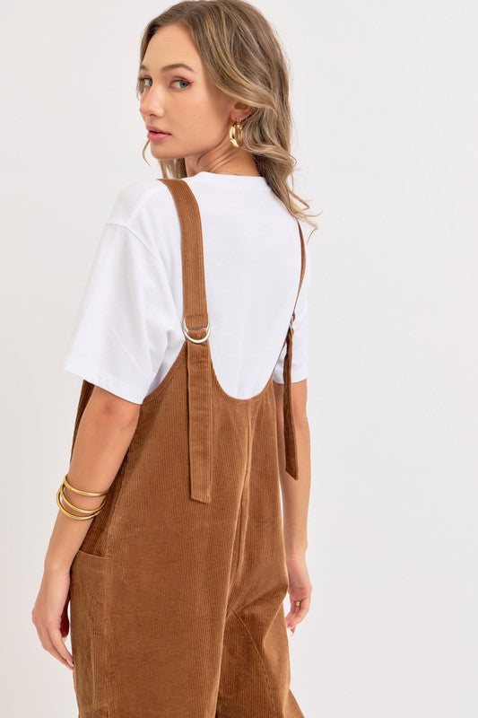 Corduroy overalls