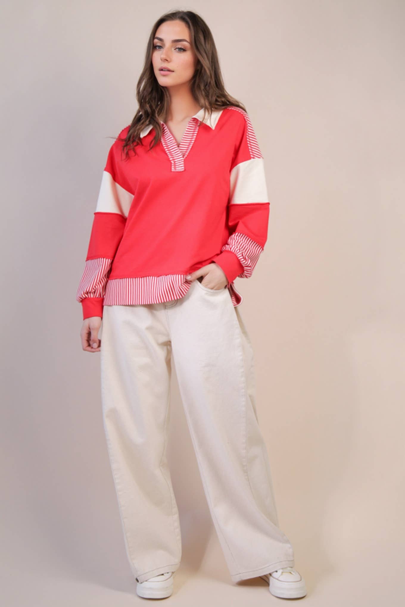 Color Block Sweatshirt