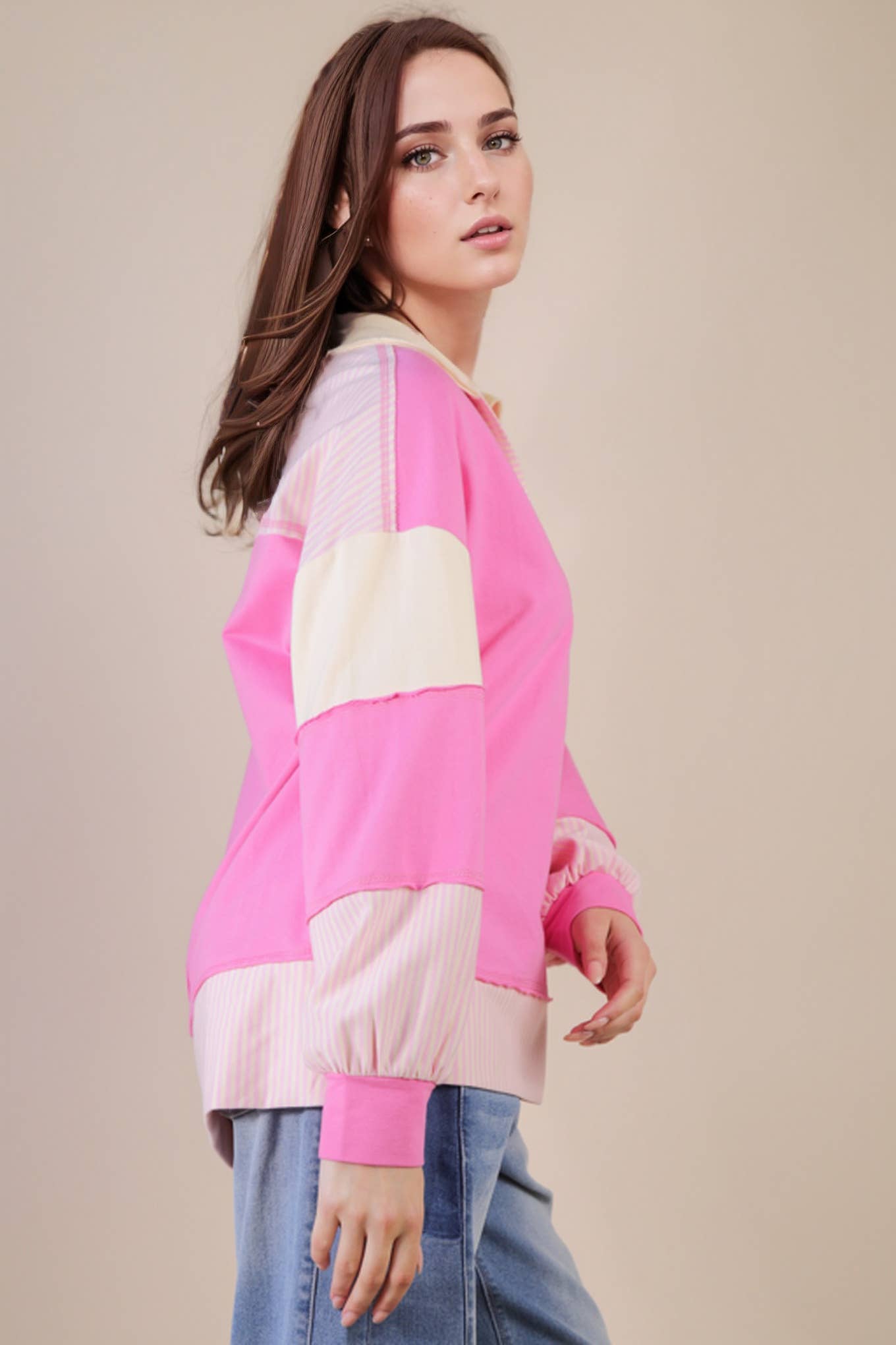 Color Block Sweatshirt