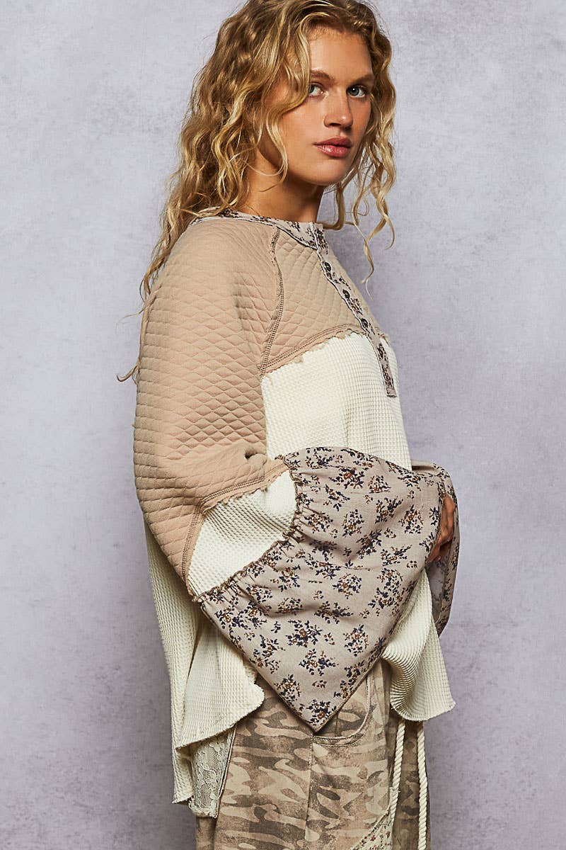 Quilted gauze knit-Q20