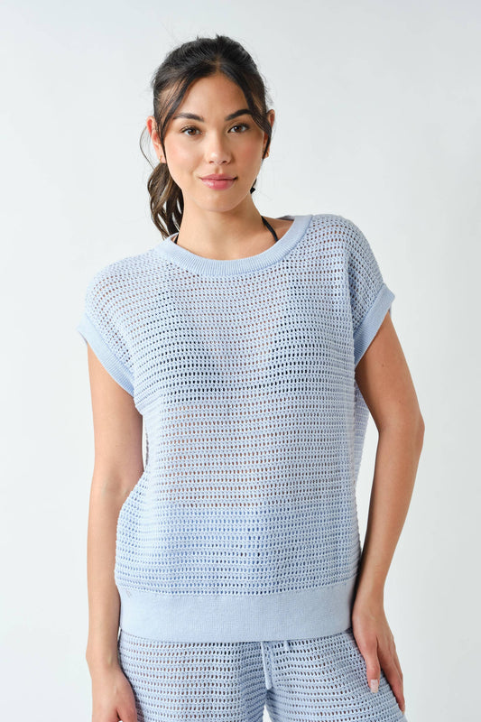 Coastal Crochet Top