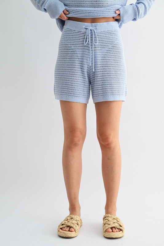 Breezy Crochet Shorts