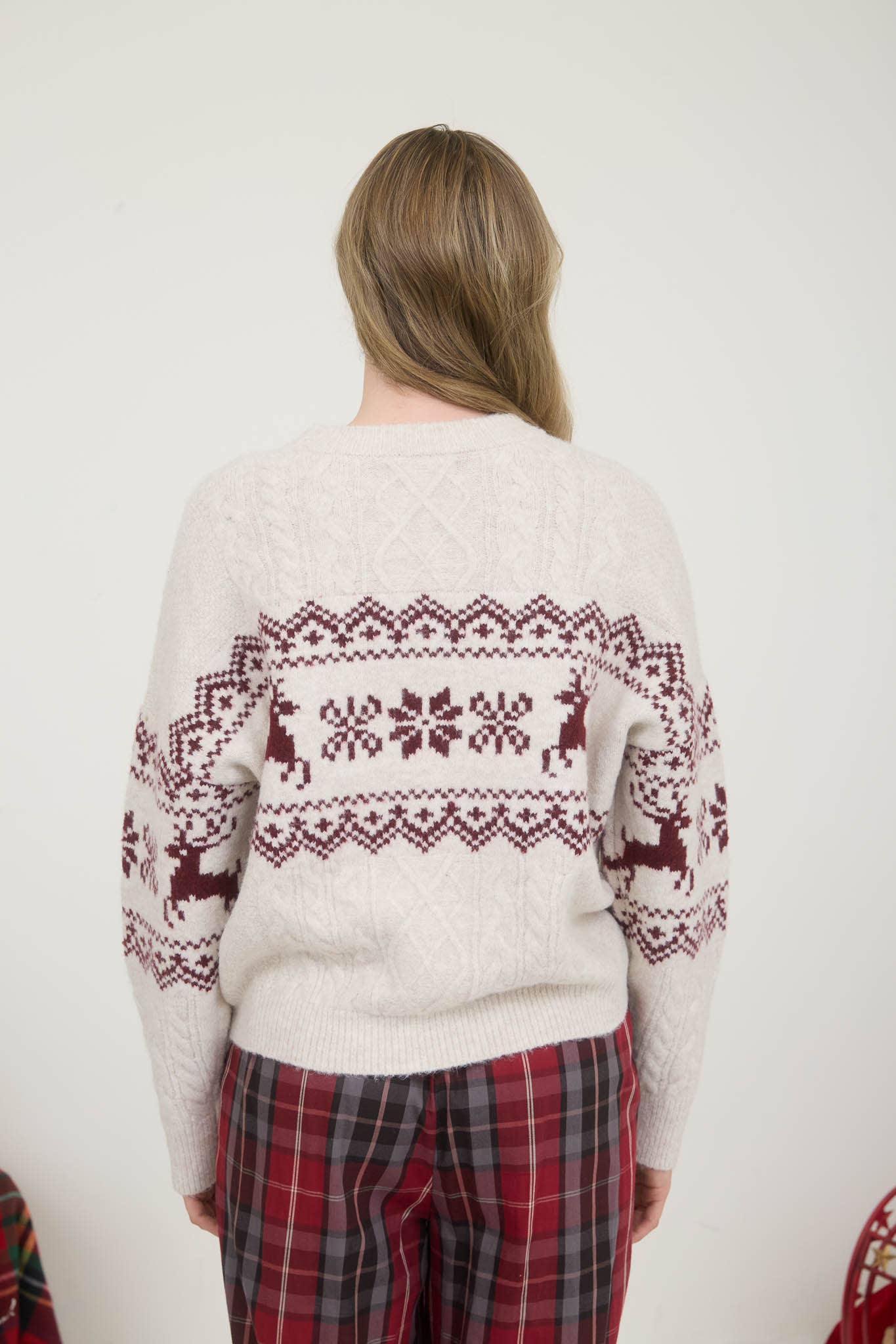 SNOWFLAKE SWEATER-Q38