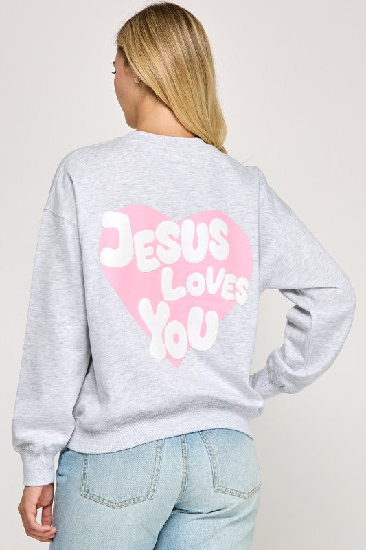 Jesus Loves You Sweatshirt