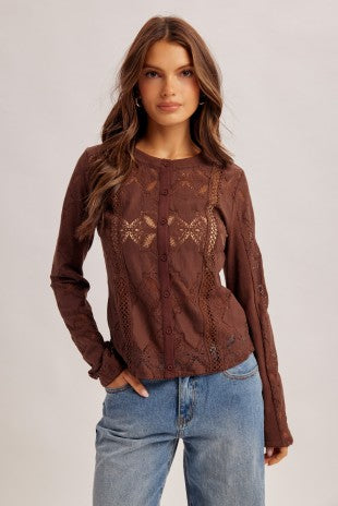 Coffee Time Cardigan