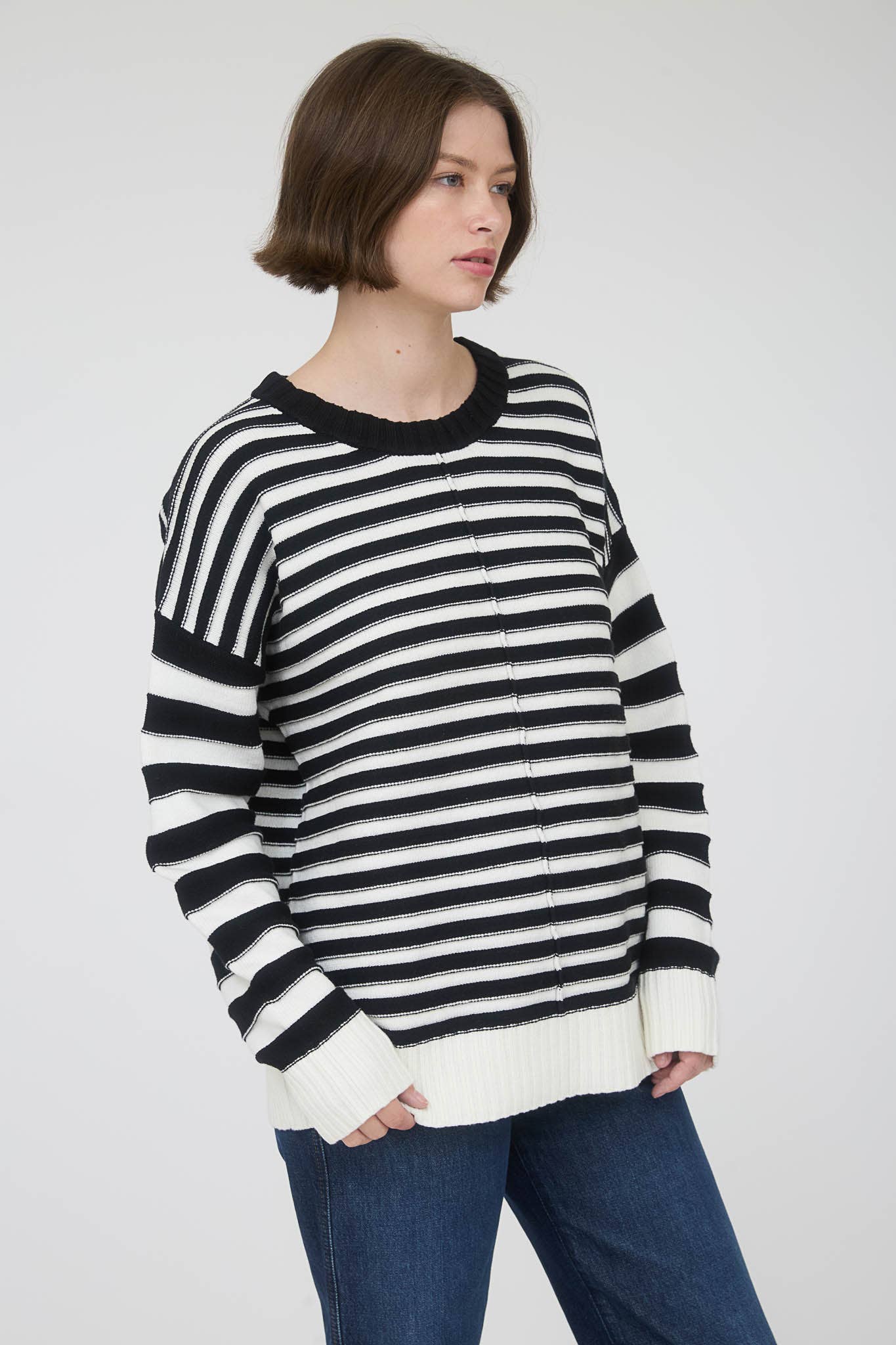 CONTRAST STRIPE-Q5