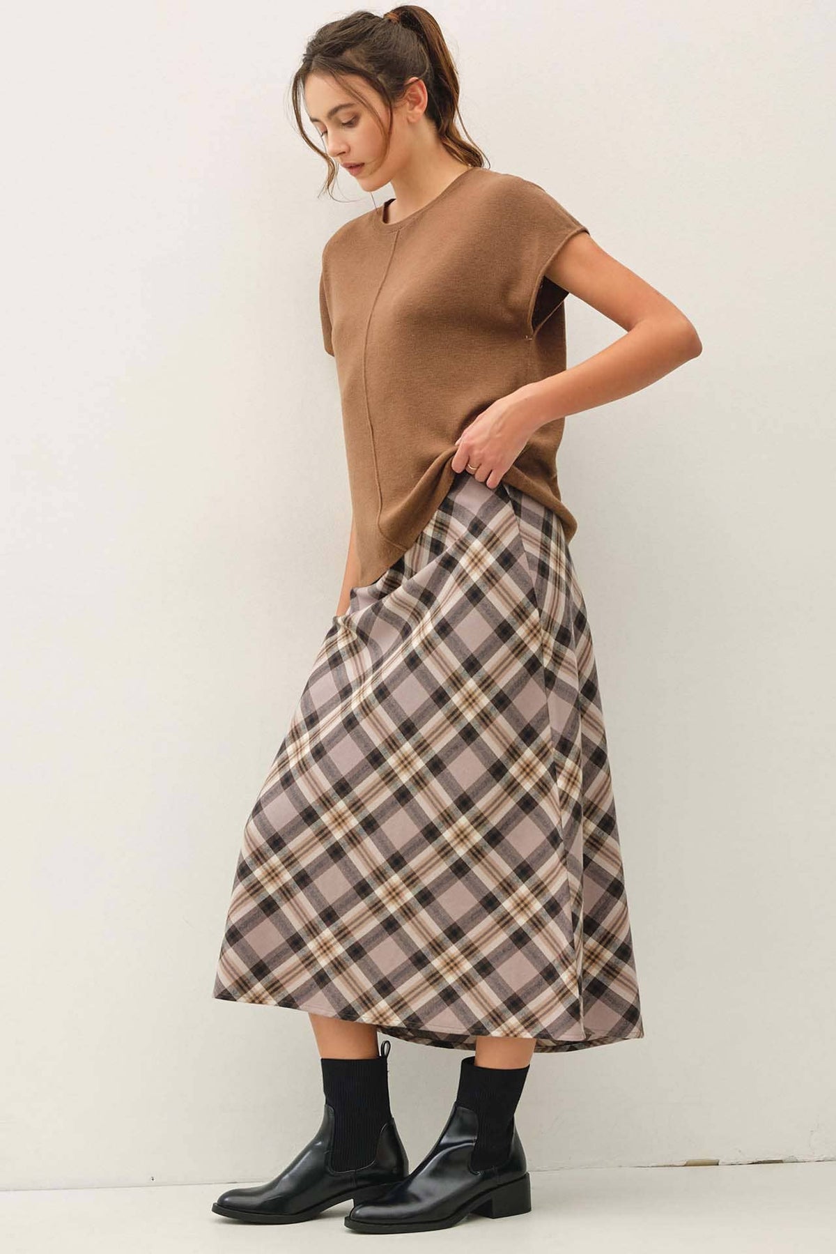 Campbell Plaid Skirt
