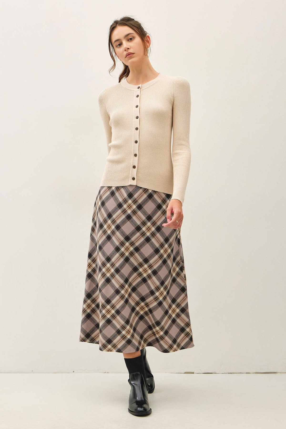 Campbell Plaid Skirt