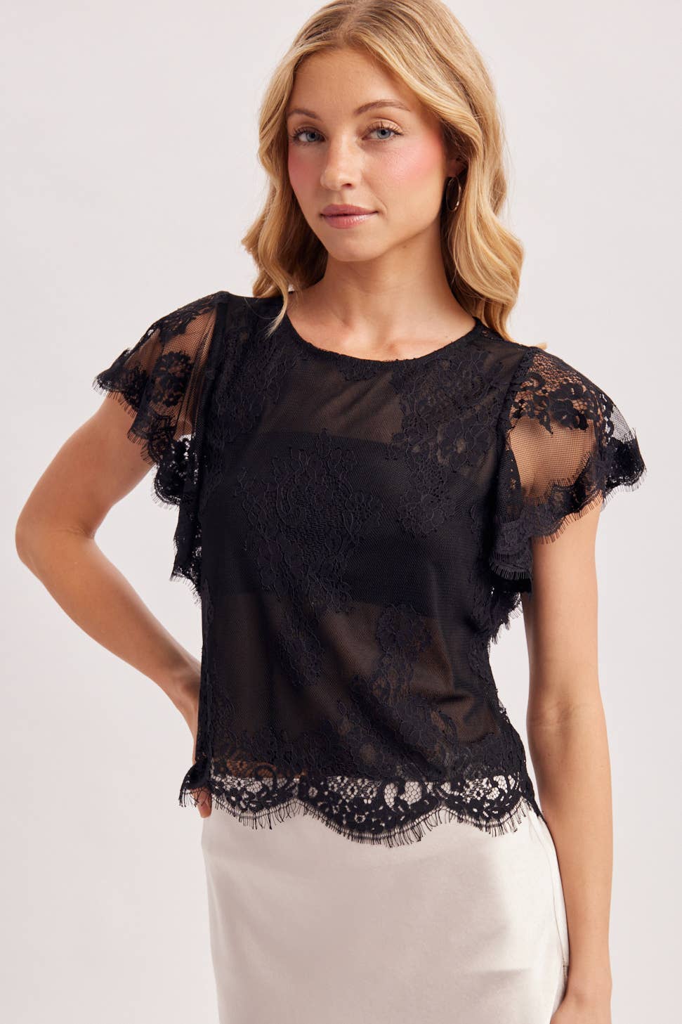 Seanna Lace Top