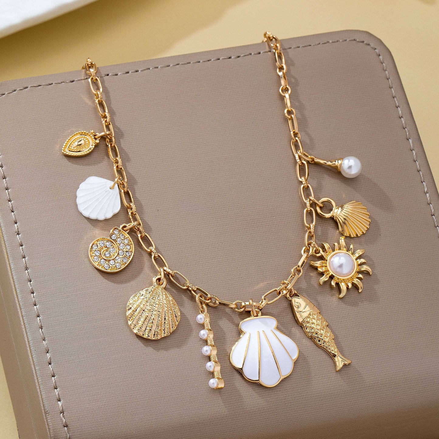 Charm Necklace-Ocean