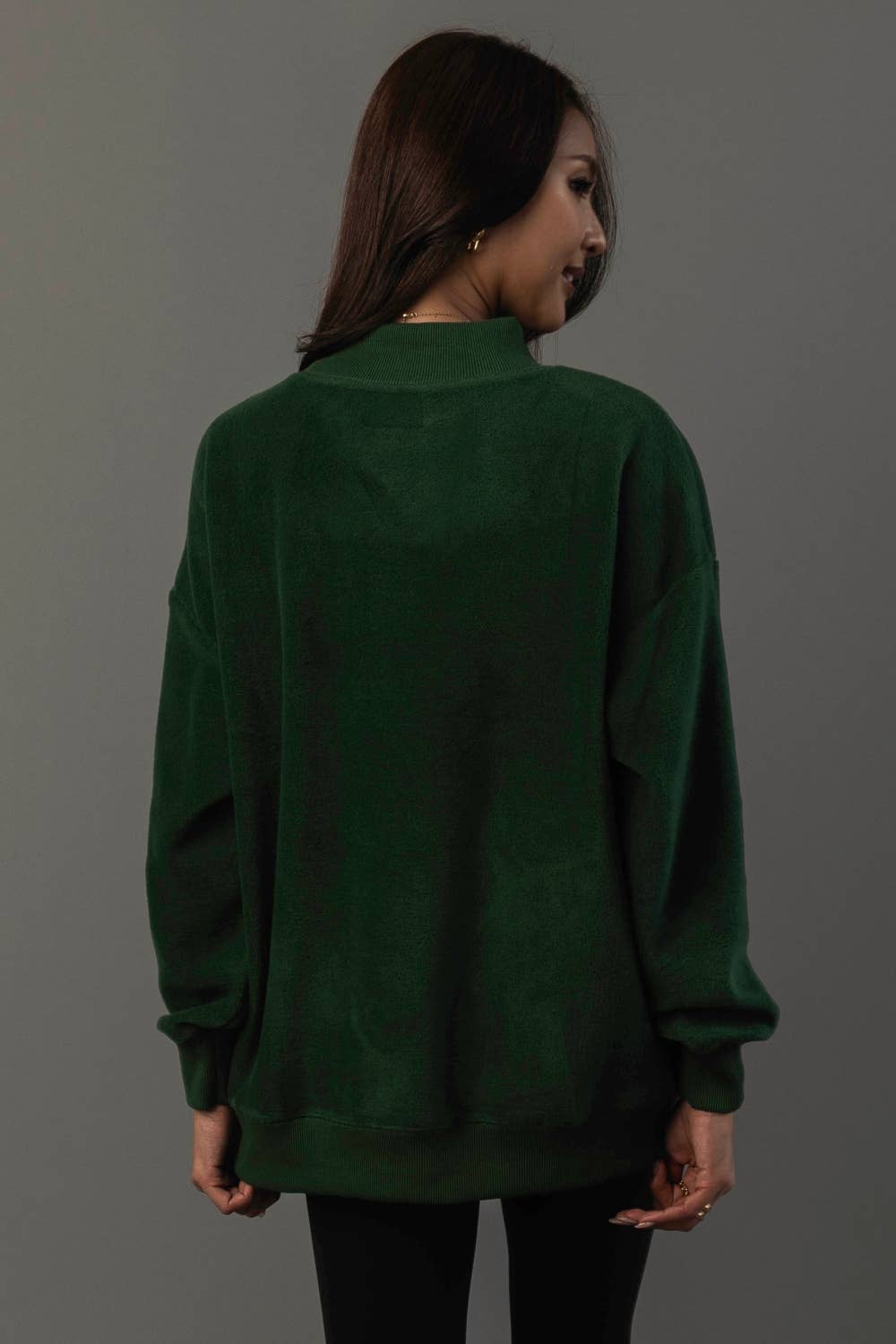Green Game Day & Sunday Funday Reversible Sweatshirt