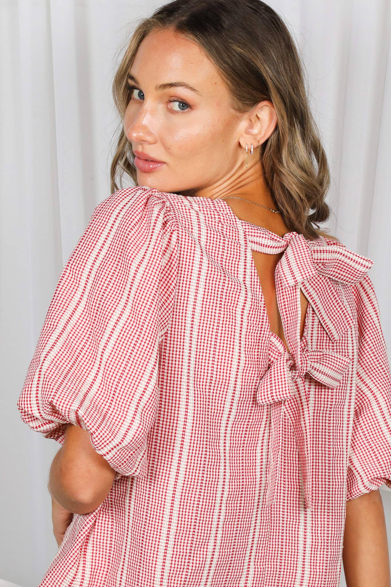 Bow Back Top