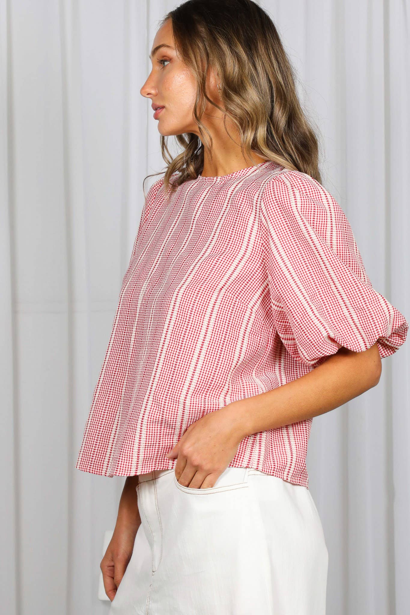 Bow Back Top