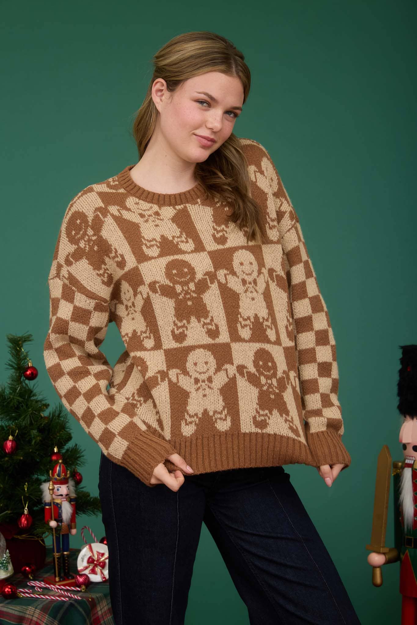 GINGERBREAD SWEATER-Q35