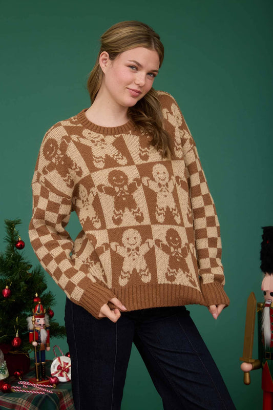 GINGERBREAD SWEATER-Q35