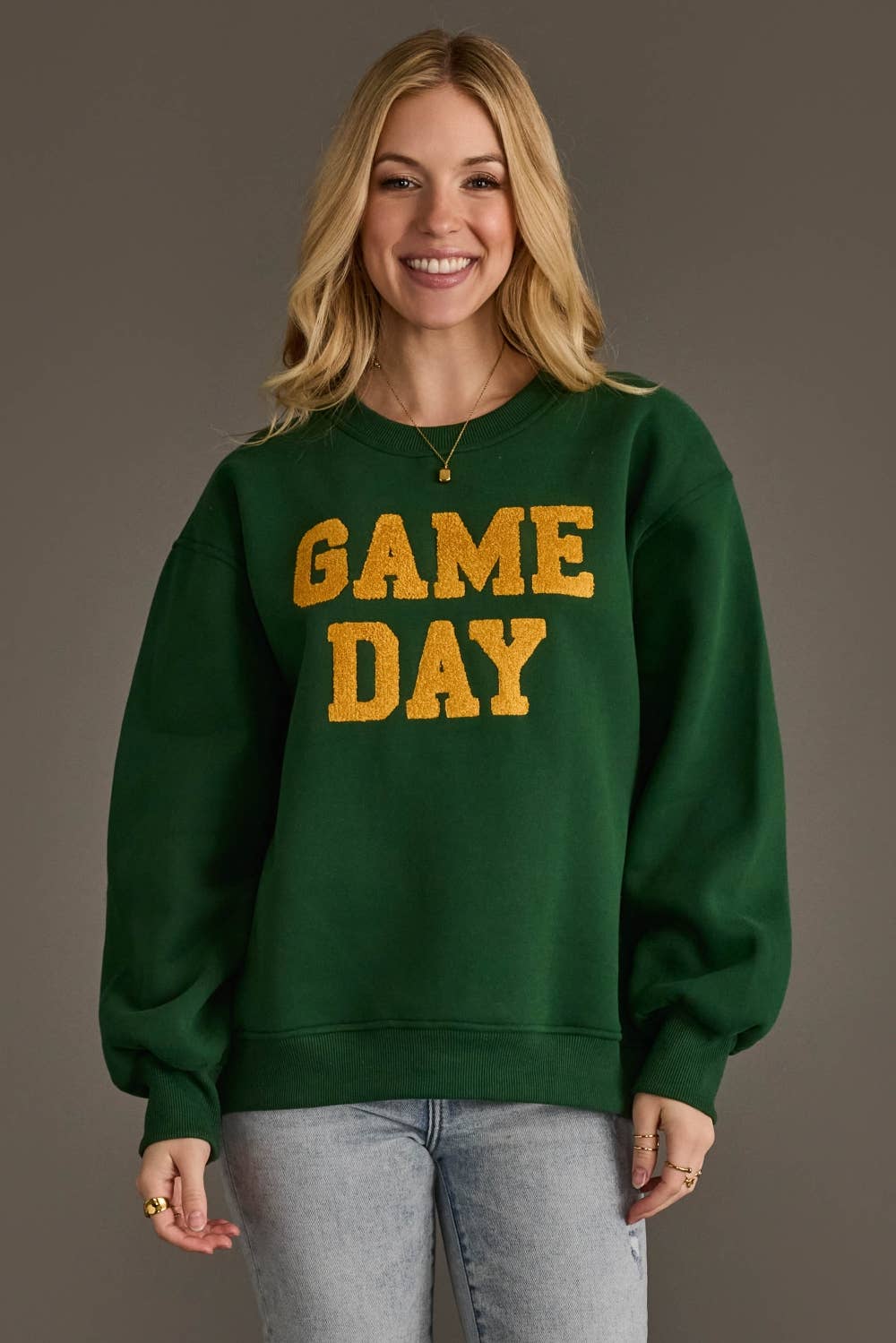 Green & Gold Sweatshirt