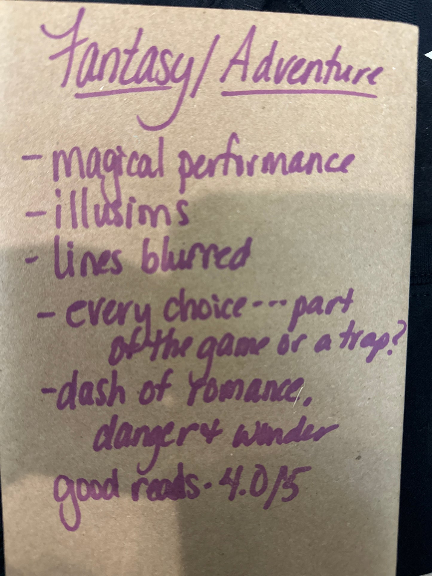 Blind Date with a Book