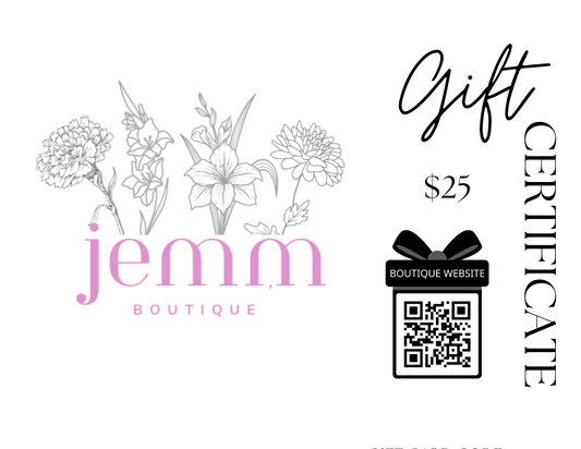Jemm Boutique Gift Card