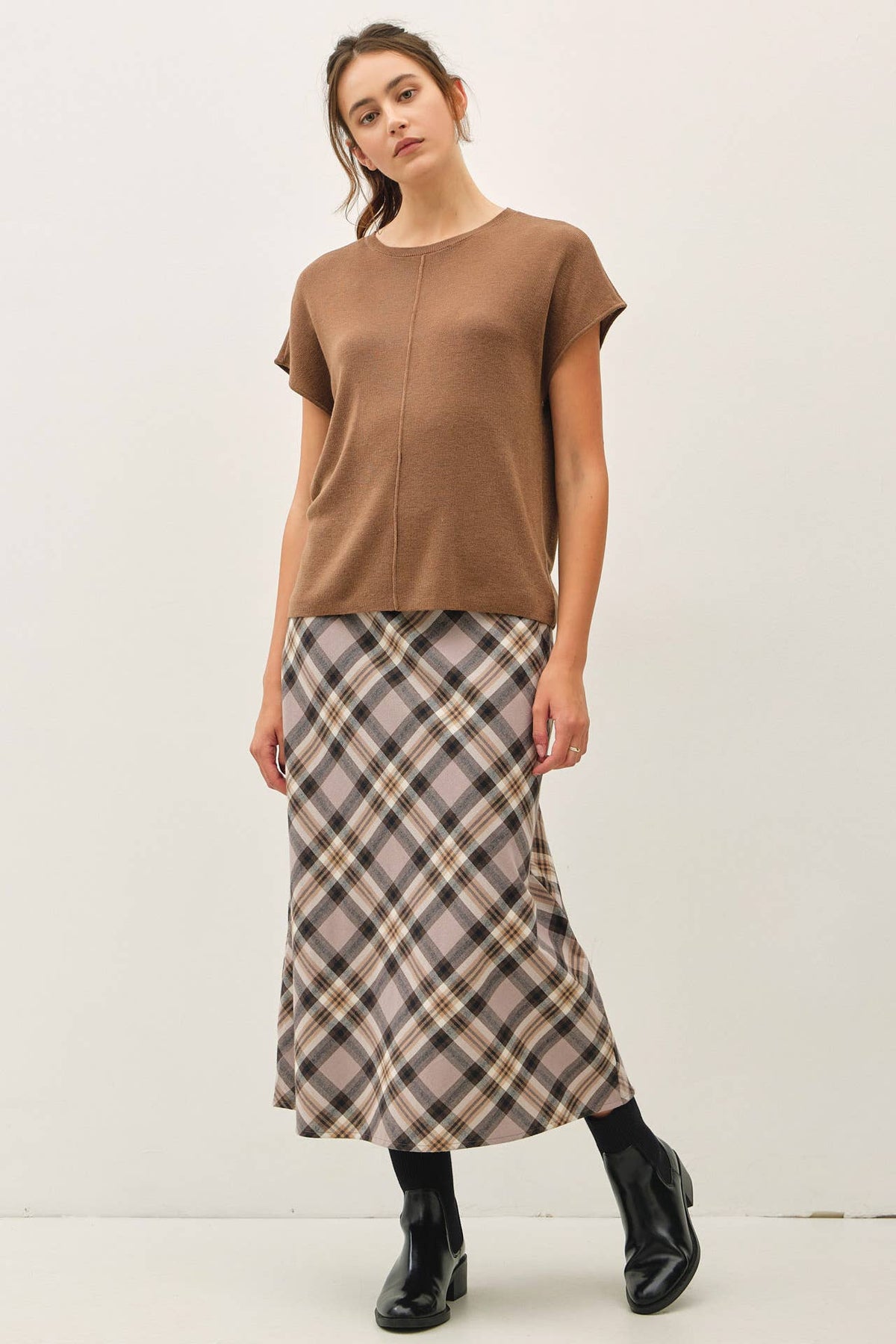 Campbell Plaid Skirt