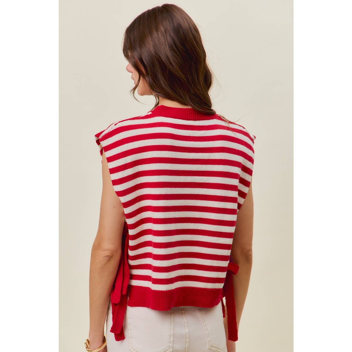 Star Side Tie Top
