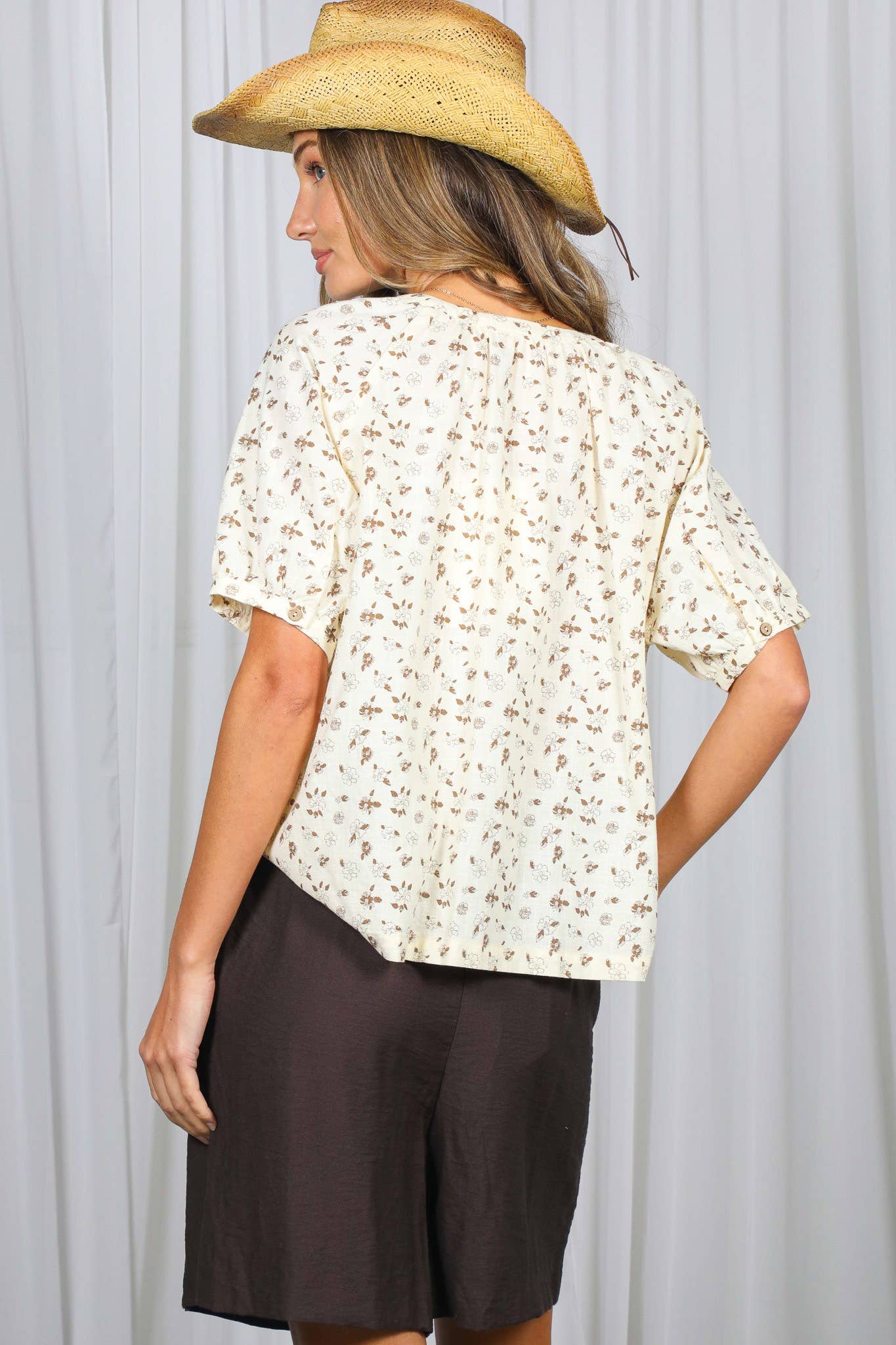 Fancy Floral Top