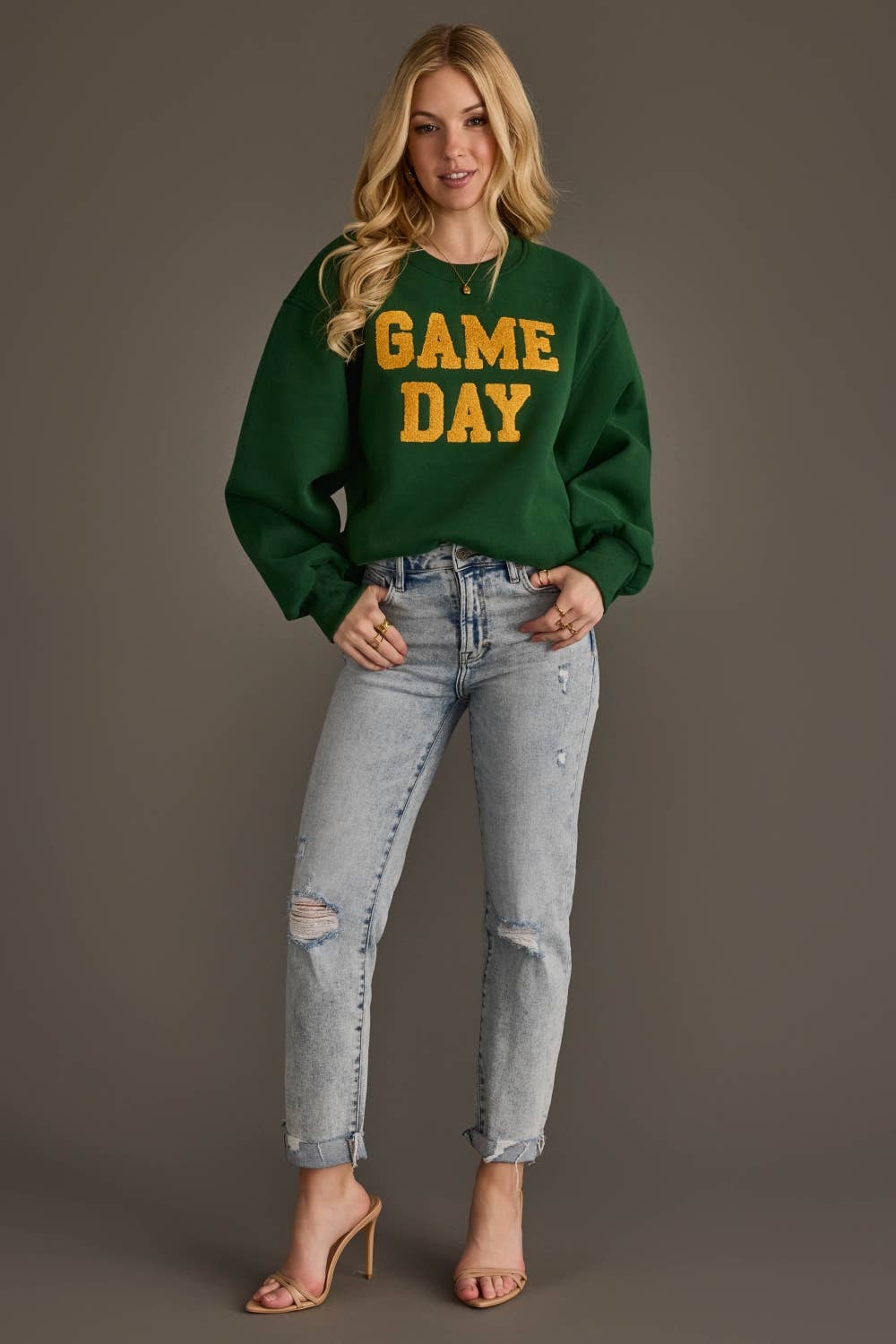Green & Gold Sweatshirt