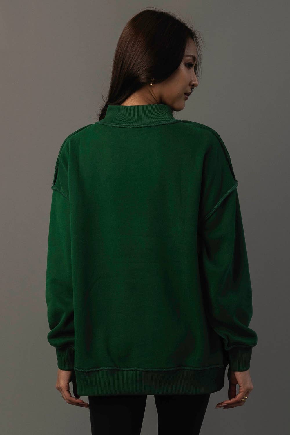 Green Game Day & Sunday Funday Reversible Sweatshirt