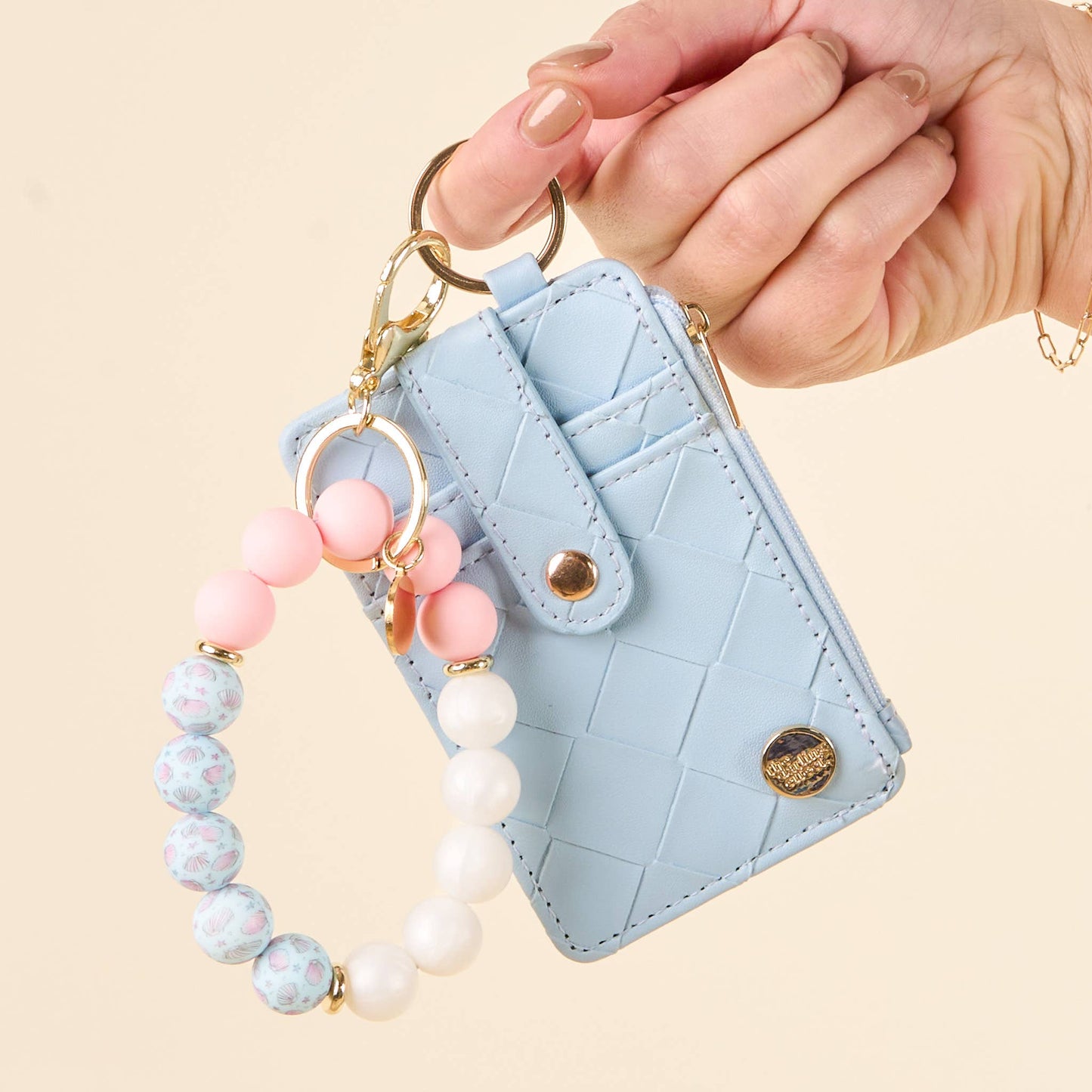 Woven Wallet blue-N39