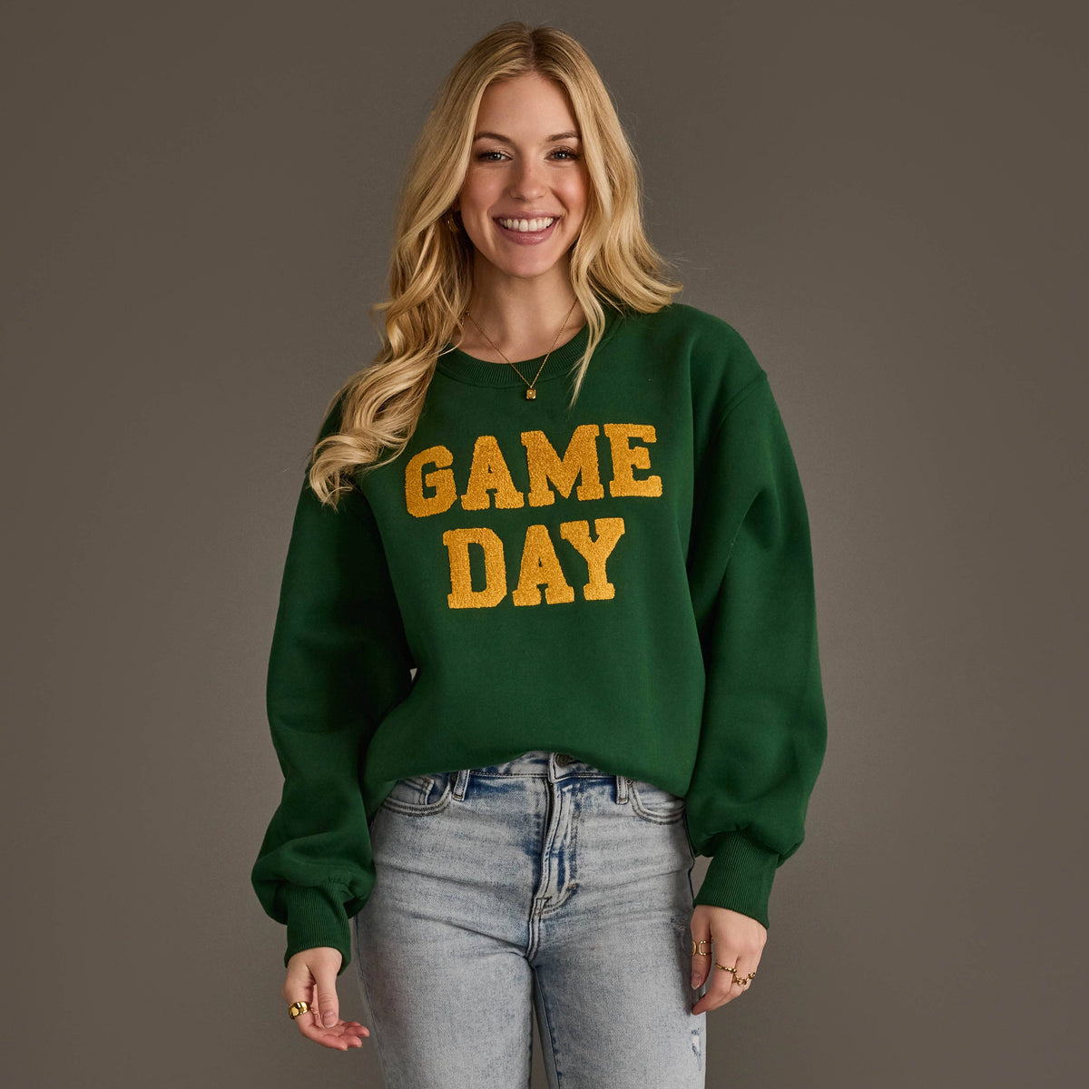 Green & Gold Sweatshirt
