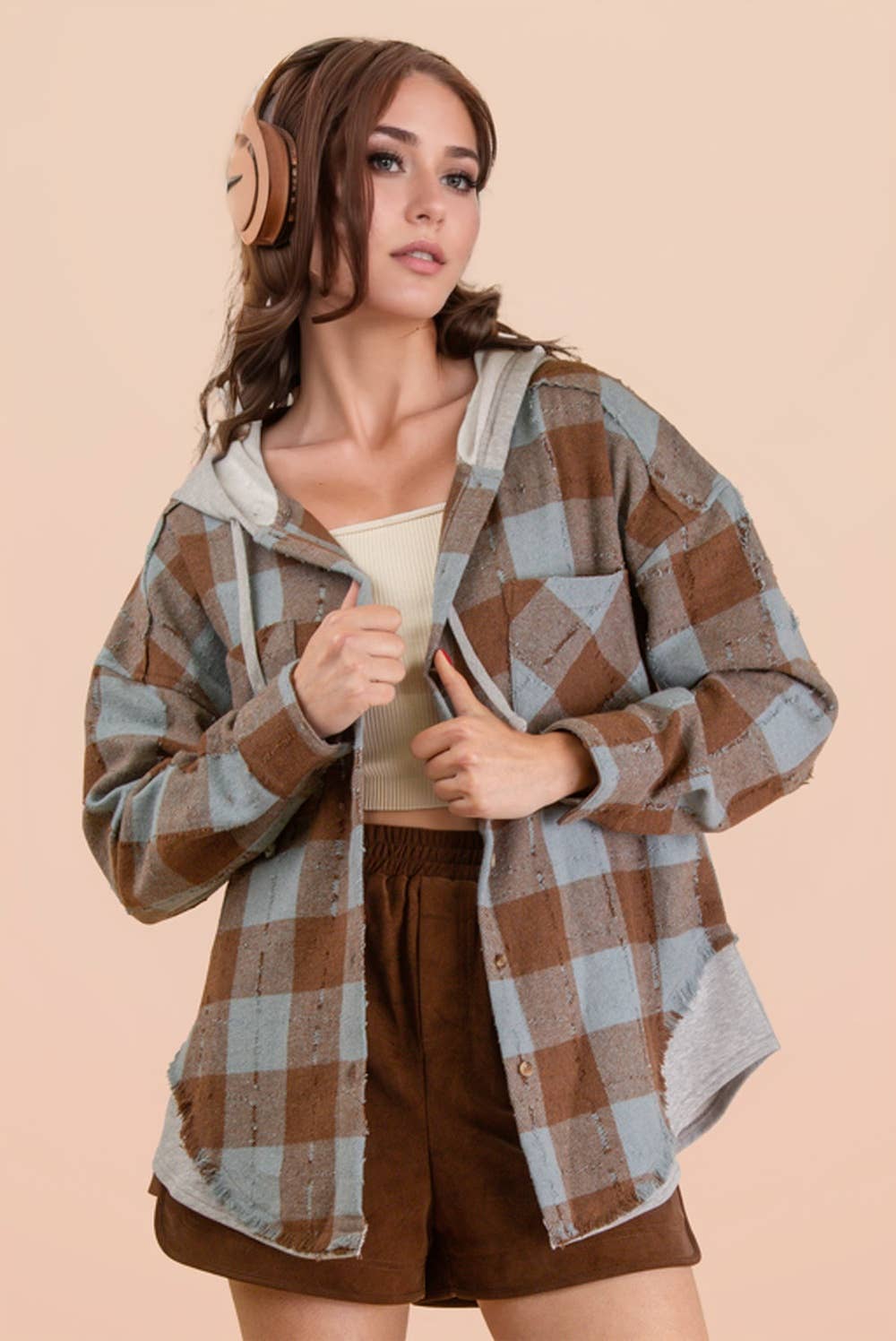 Flannel Hoodie