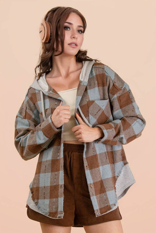 Flannel Hoodie